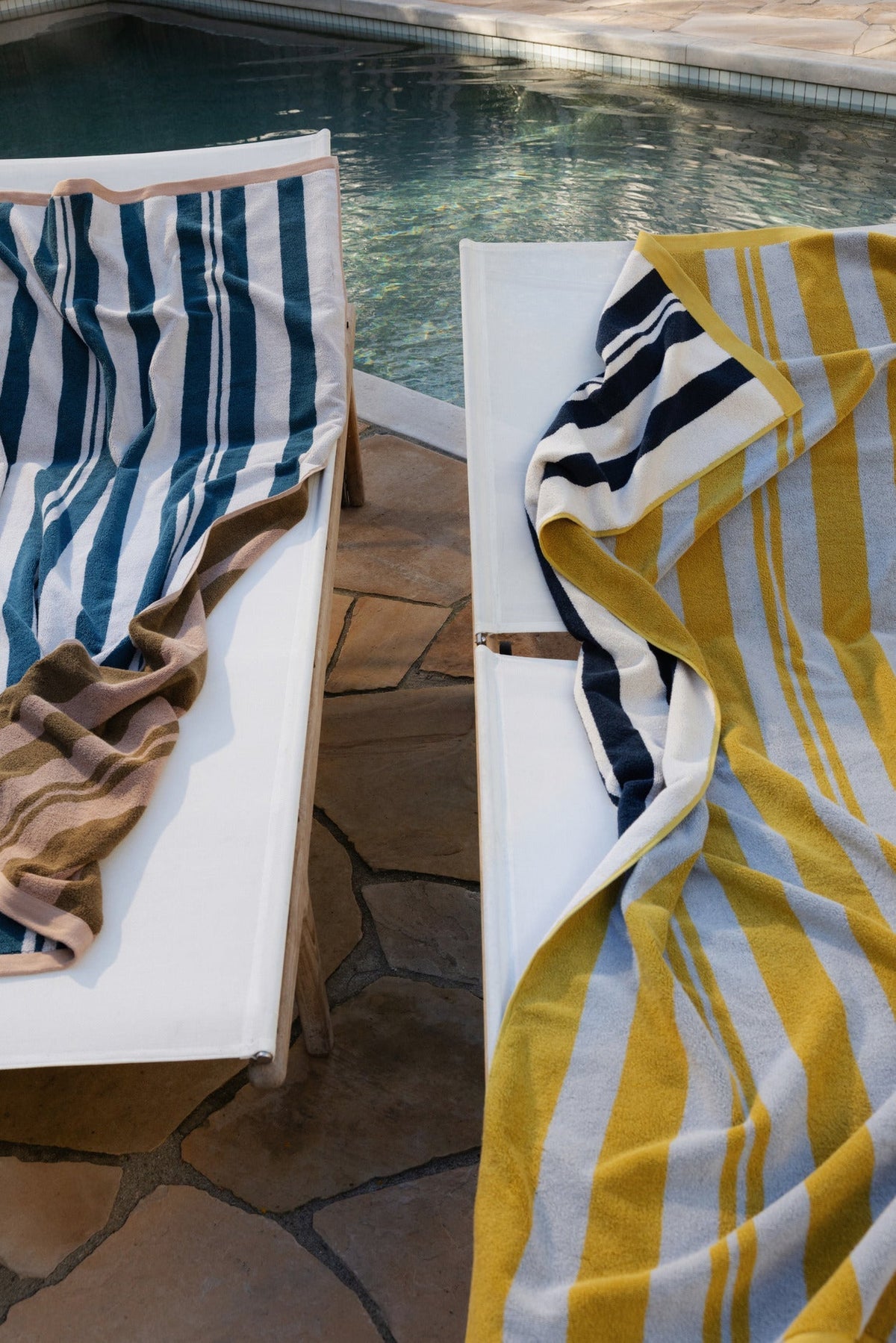 Casita Beach Towel - FINAL SALE (Dove and Peacock)