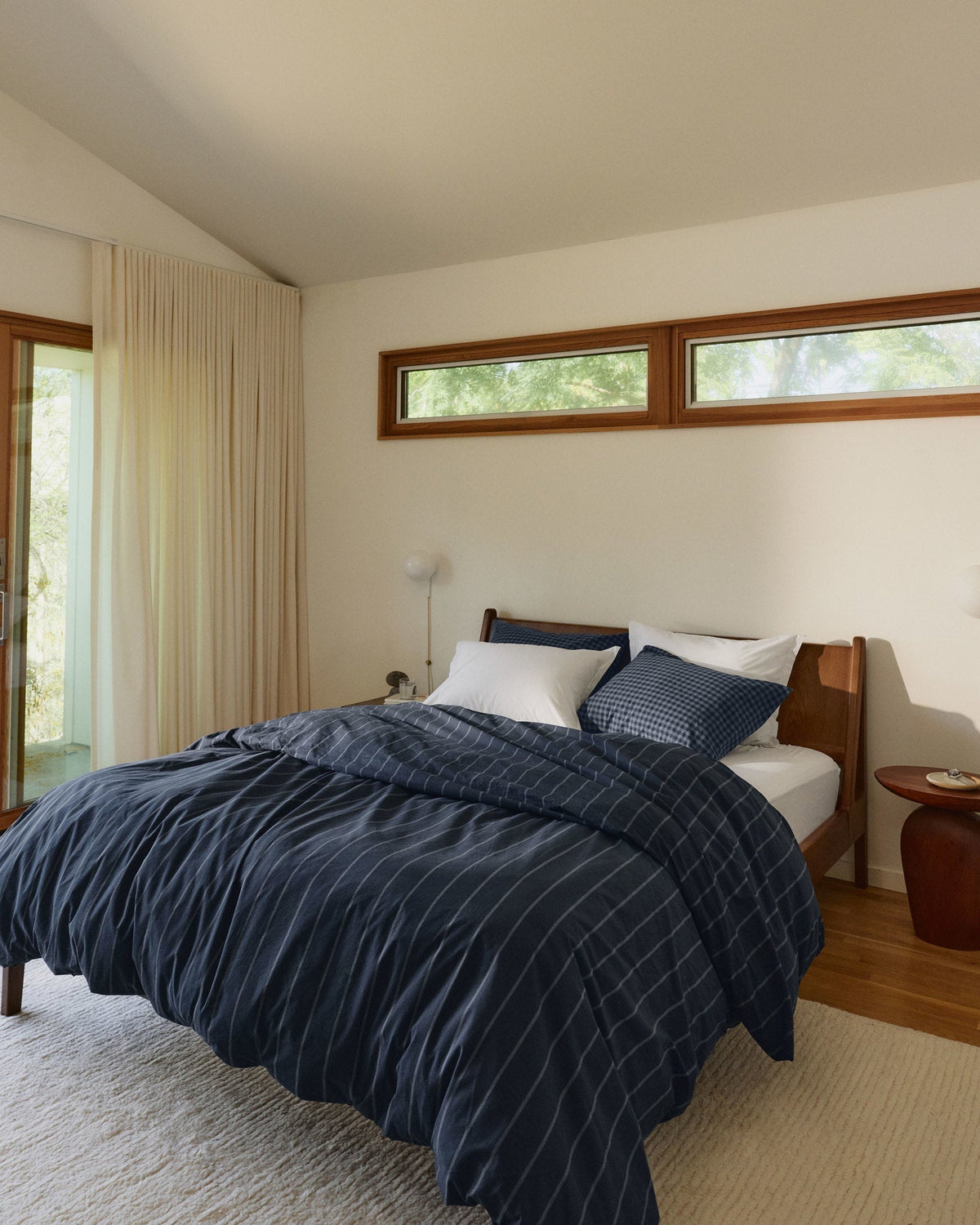 Brushed Cotton Pillowcase Set (Dusk Check)