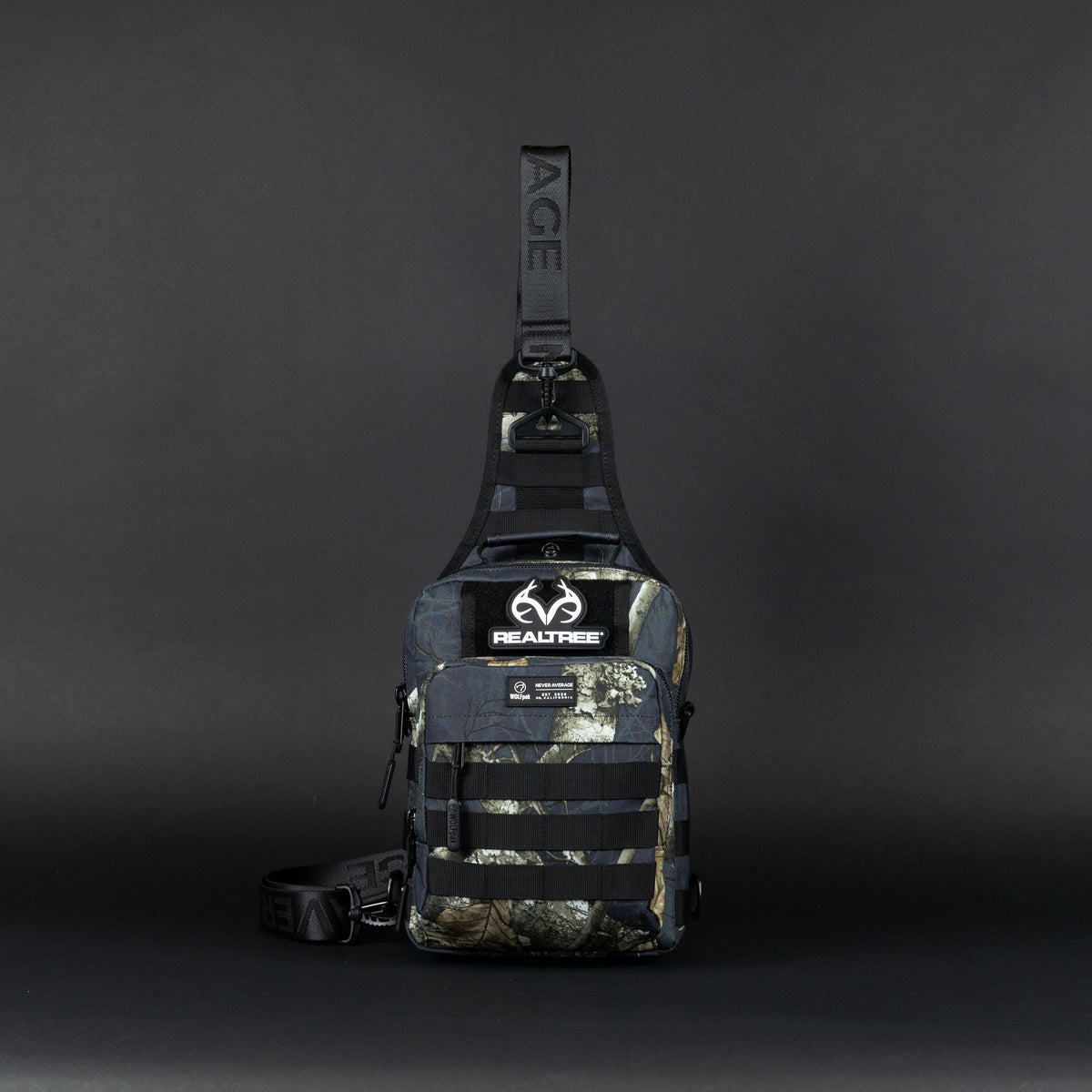 9L Tactical Sling Bag Realtree Edge Black