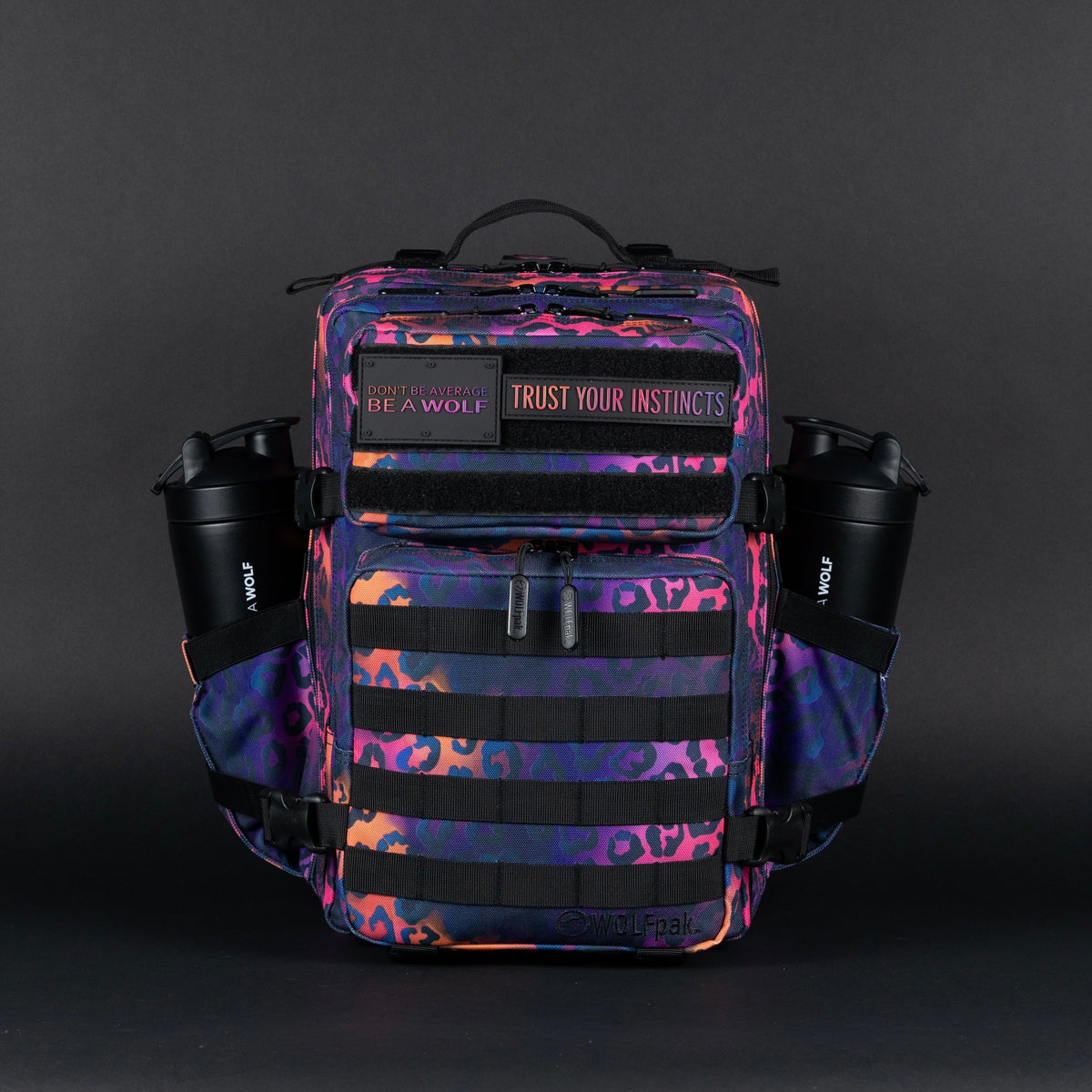 25L Backpack Neon Leopard