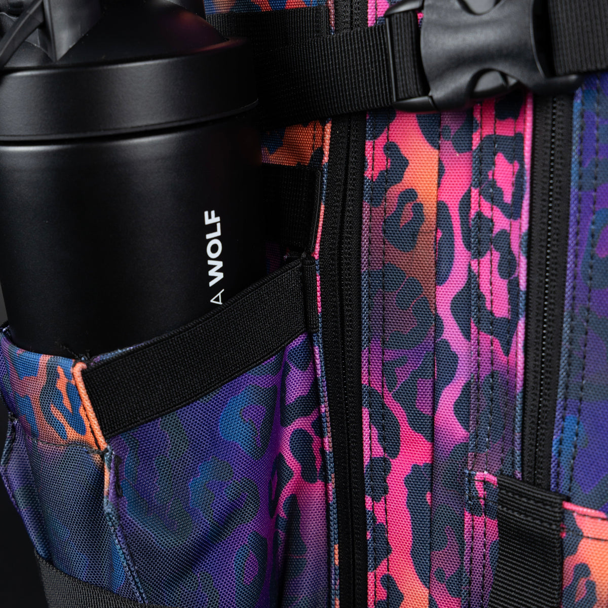 25L Backpack Neon Leopard