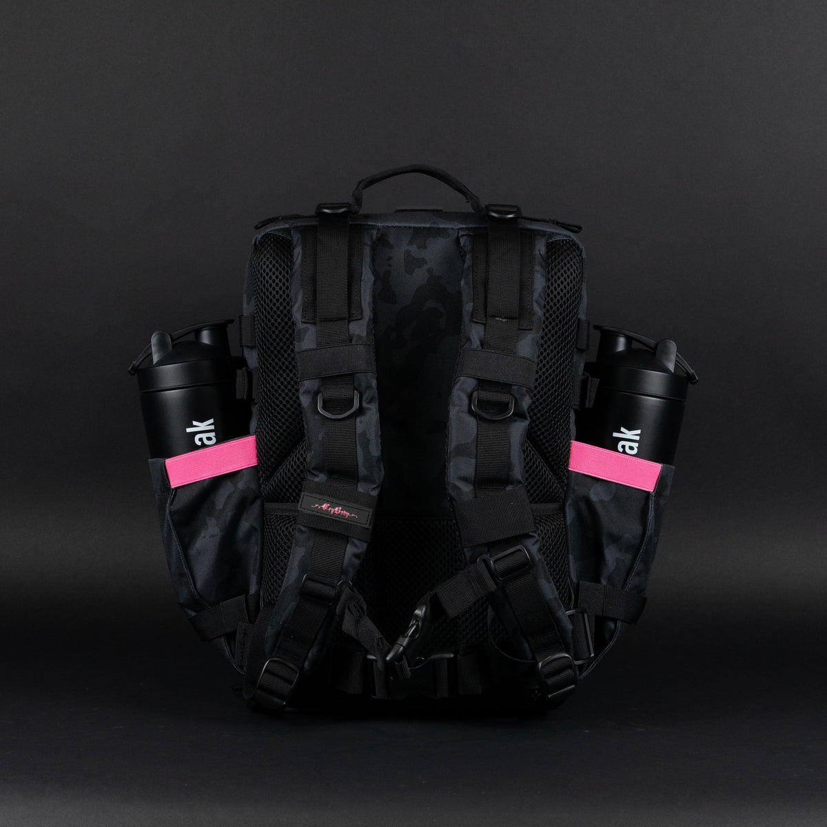 35L Backpack Black Hearts
