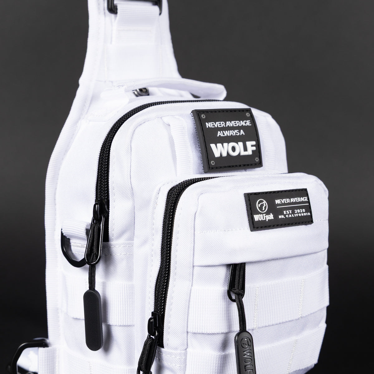 4L Mini Tactical Sling Bag Polar White
