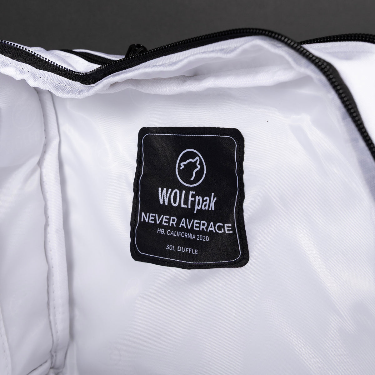 30L Perfect Duffle Bag Polar White
