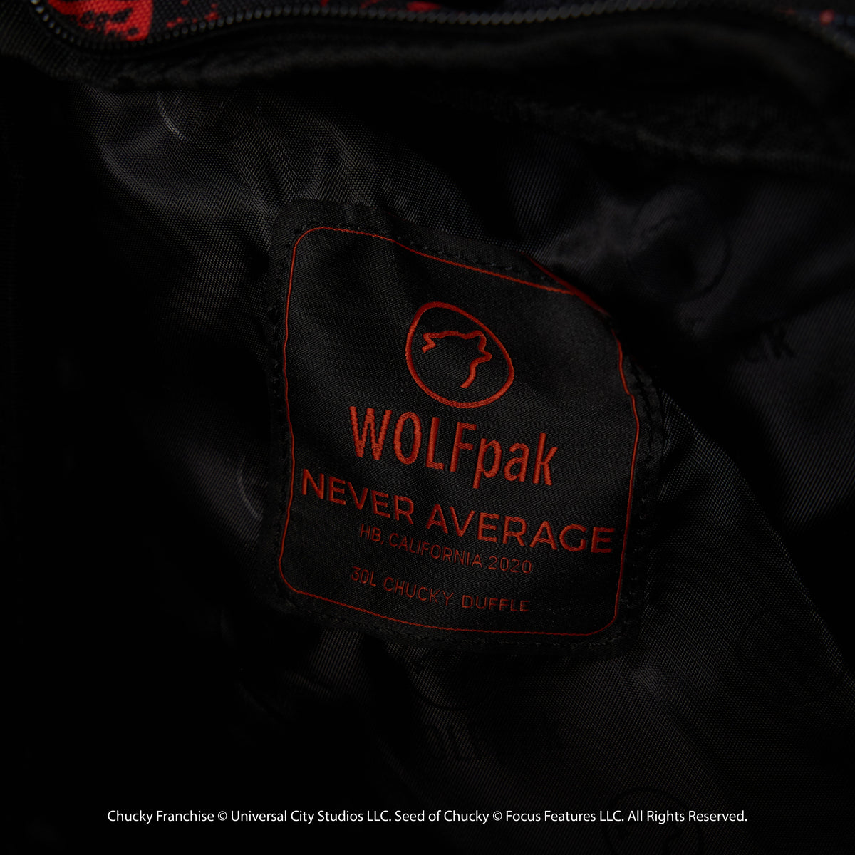 30L Perfect Duffle Bag Chucky (PRE SALE)