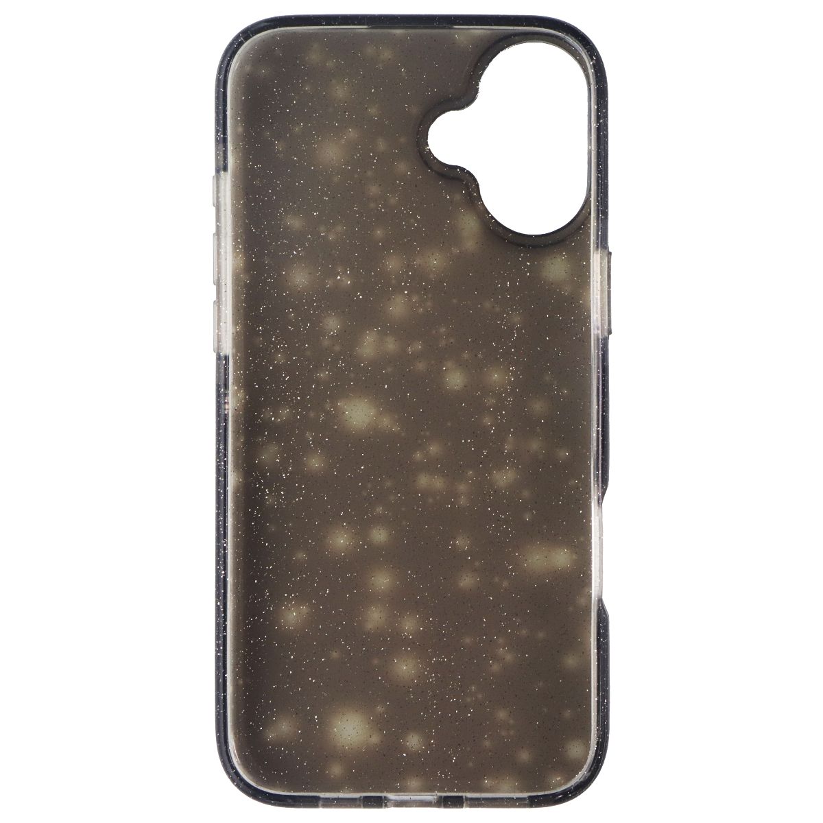 PureGear Slim Shell Designer Case for Apple iPhone 16 Plus - Black Stardust - New