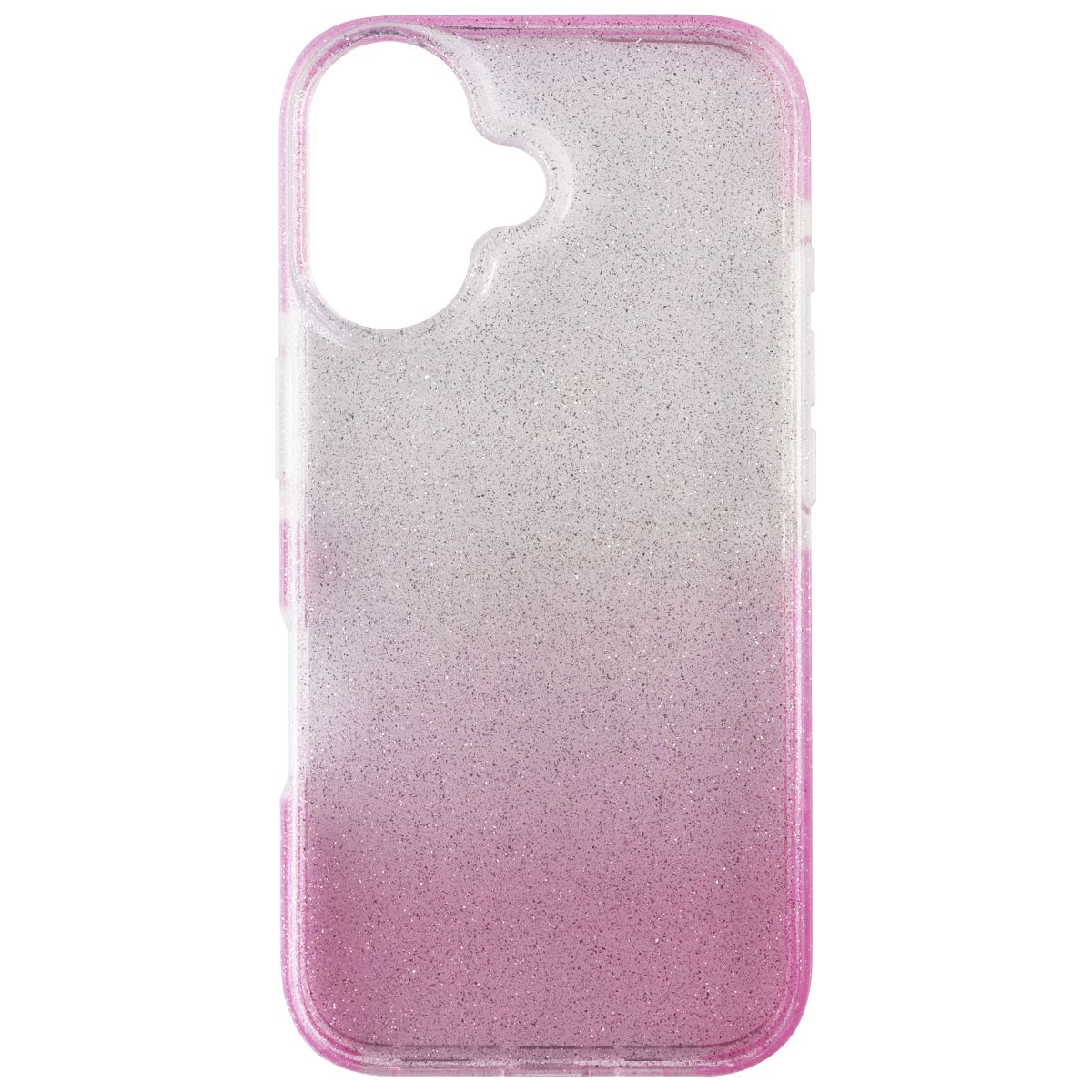 PureGear Slim Shell Designer Series Case for Apple iPhone 16 - Pink/Glitter - New