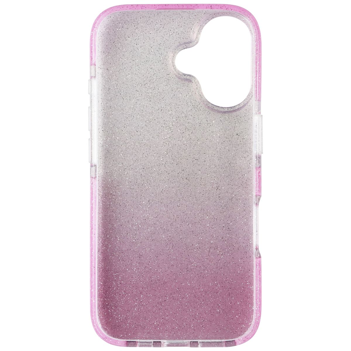 PureGear Slim Shell Designer Series Case for Apple iPhone 16 - Pink/Glitter - New