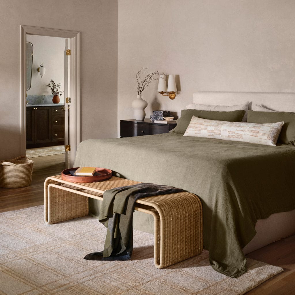 Penida Wicker Bench