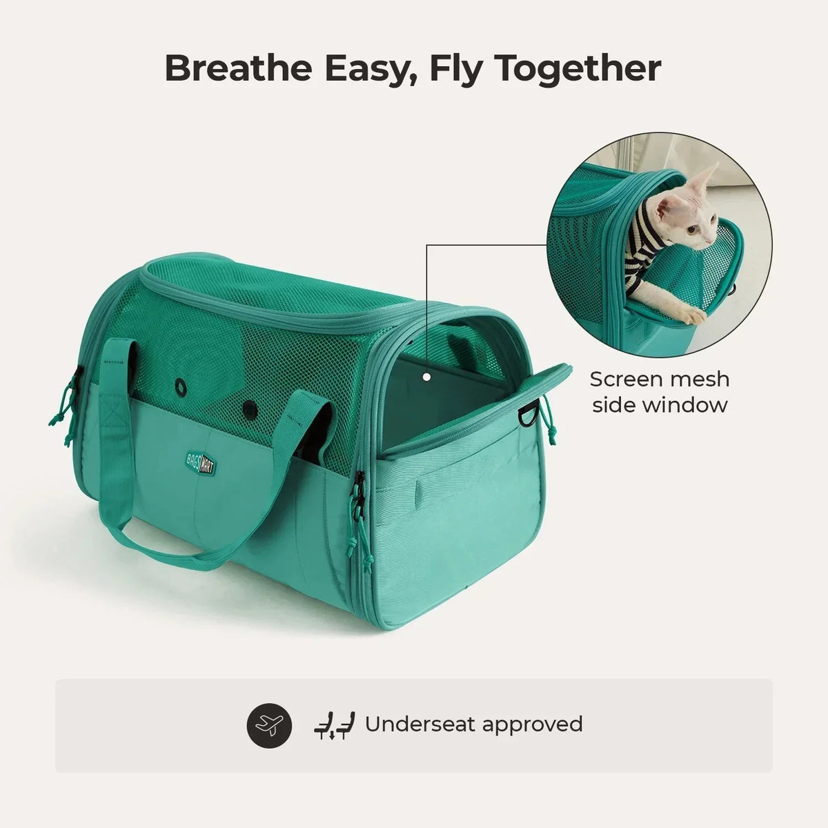 Rollover Pet Travel Carrier