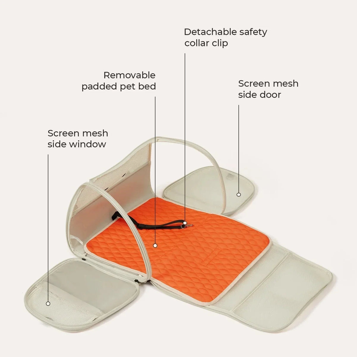 Rollover Pet Travel Carrier