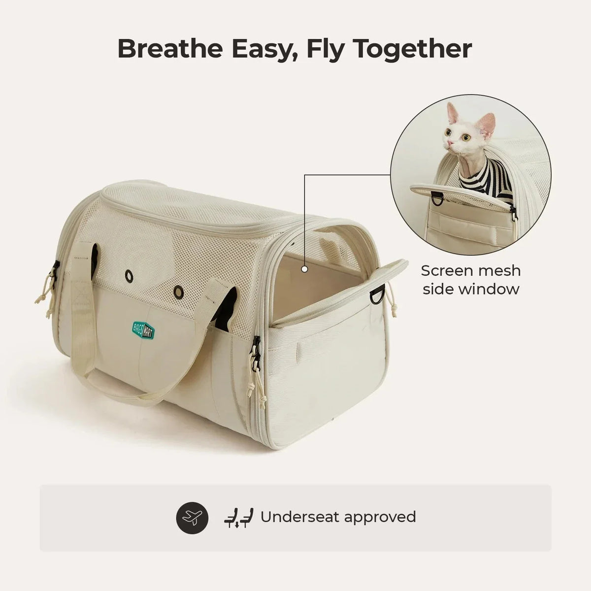 Rollover Pet Travel Carrier