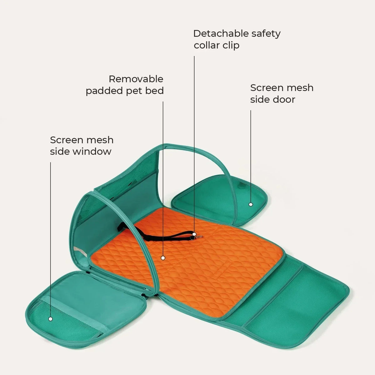 Rollover Pet Travel Carrier