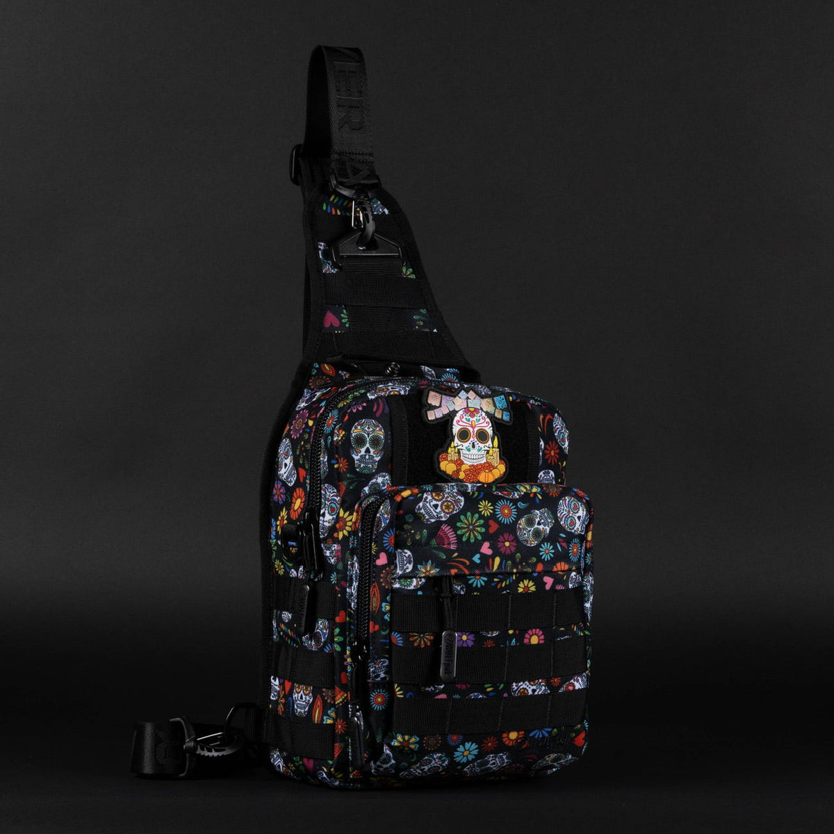 9L Tactical Sling Bag Day of the Dead