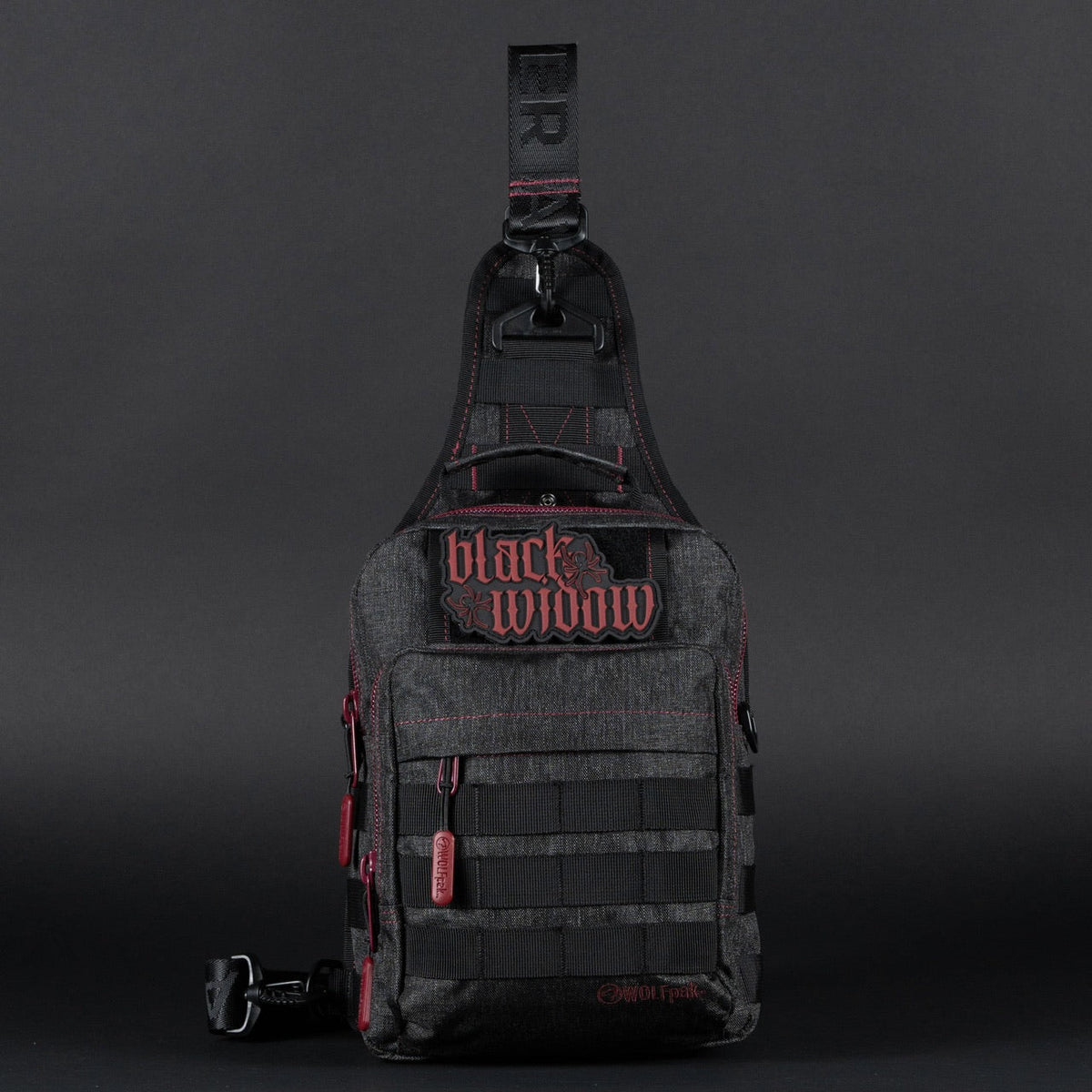9L Tactical Sling Bag Black Widow
