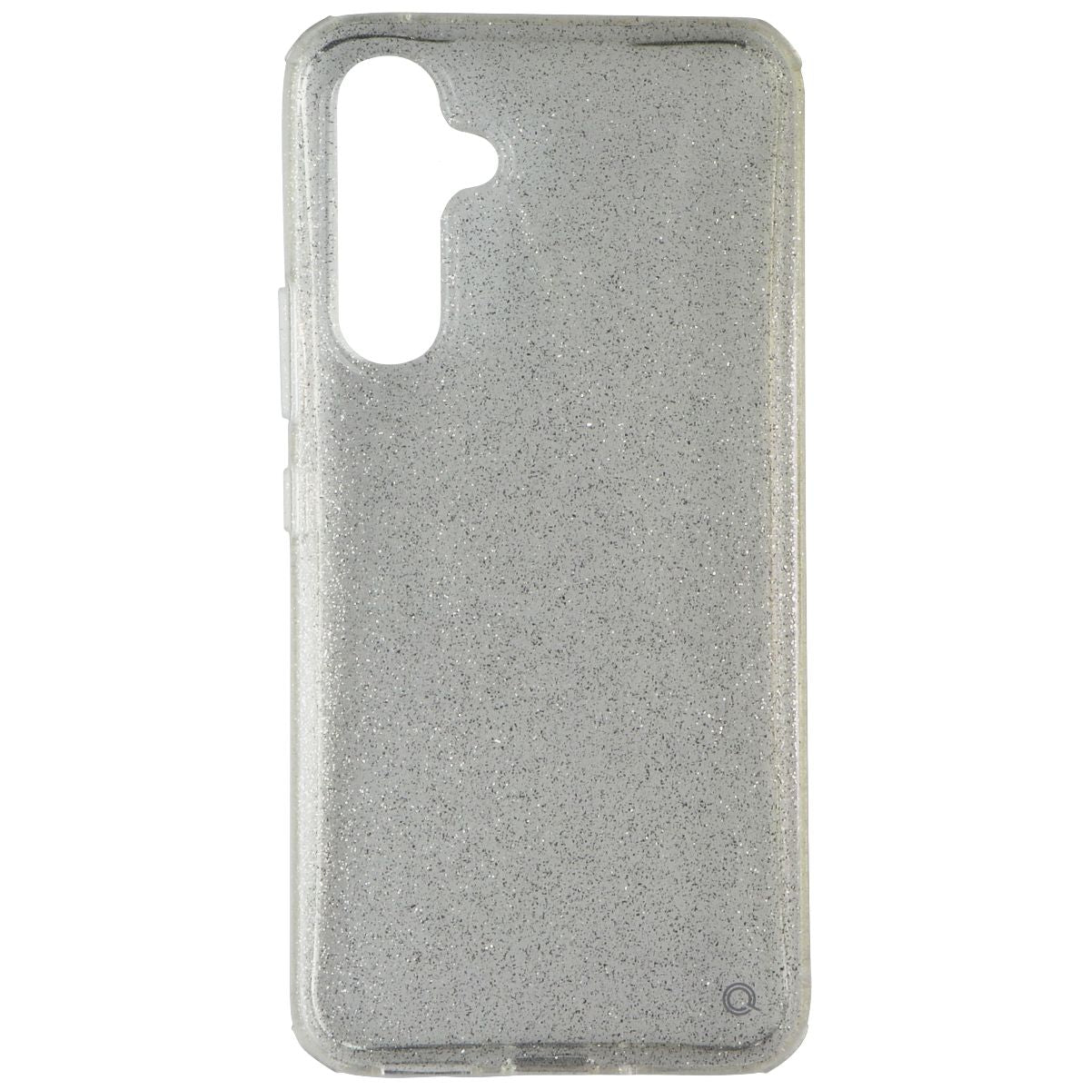 Quikcell Icon Silver Shimmer Case for Samsung Galaxy A54 5G - Glitter/Clear - New