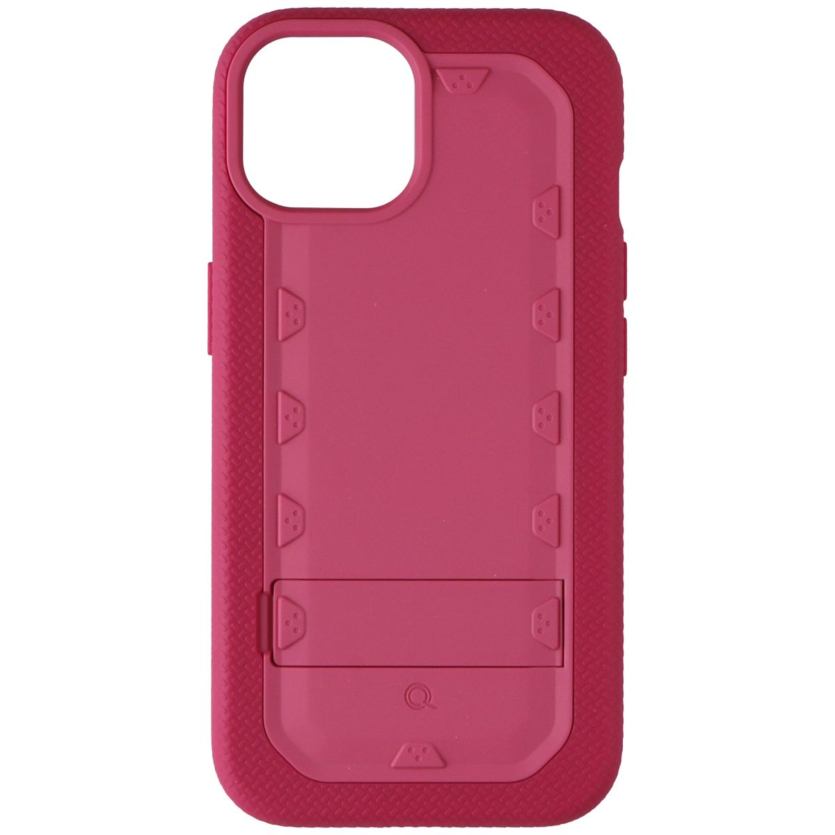 Quikcell Grand Advocate Series Kickstand Case for Apple iPhone 15 - Desert Pink - New