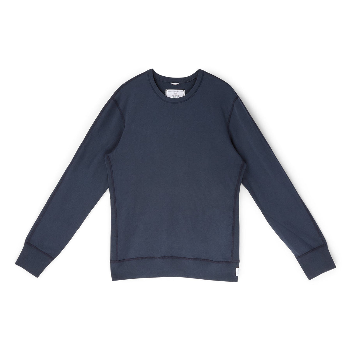 Reigning Champ Reigning Champ Men's Knit Lt Wt Terry Long Sleeve Crewneck (Steel)