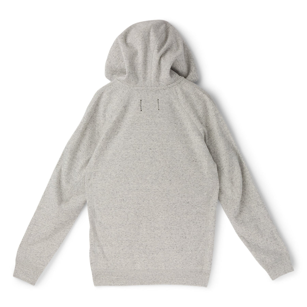 Reigning Champ Reigning Champ Bonded Interlock Full Zip Hoodie (Heather Grey)