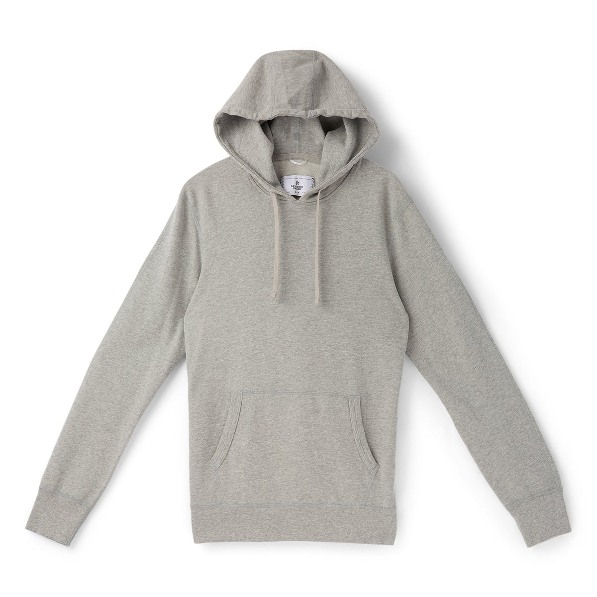 Reigning Champ Reigning Champ Men's Knit Lt Wt Terry Pullover Hoodie (Heather Grey)