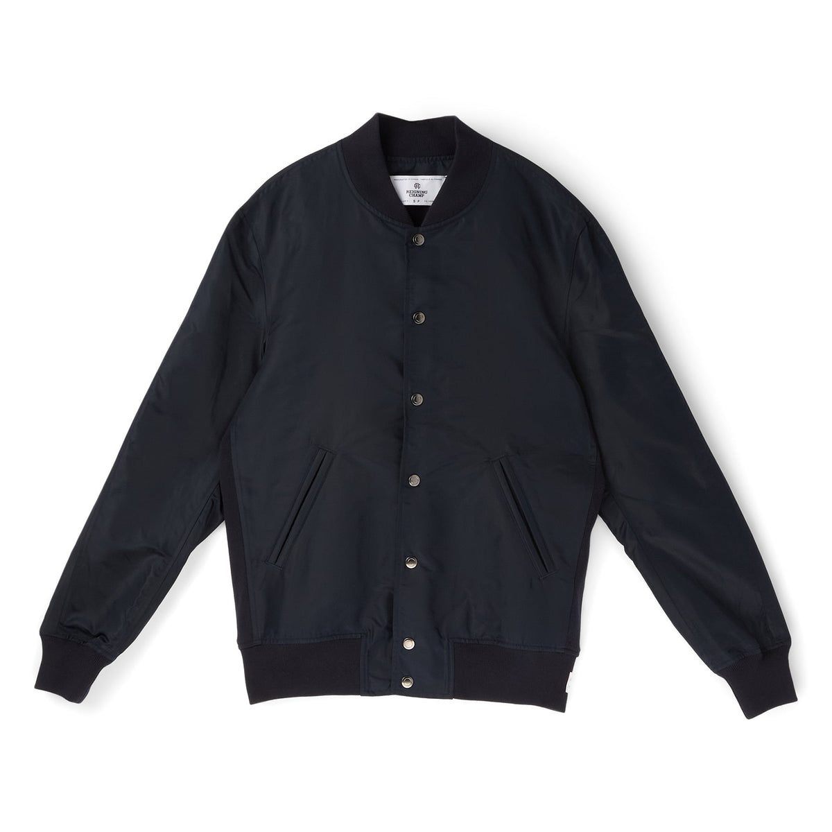 Reigning Champ Reigning Champ Lt Satin Stadium Jacket (Navy)