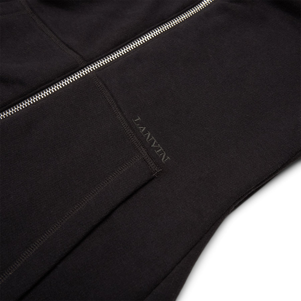 Lanvin Fitted Zipped Jacket (Black)