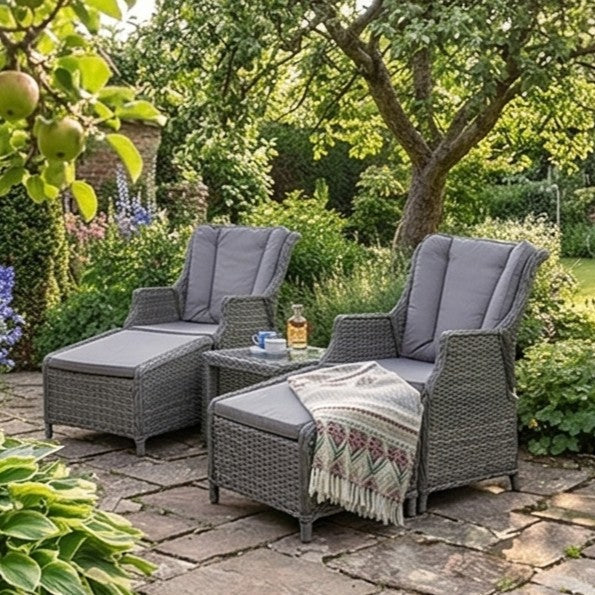Paris 2 Seater High Back Recliner Comfort Set