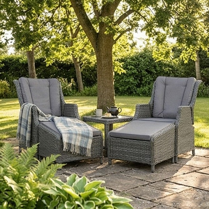 Paris 2 Seater High Back Recliner Comfort Set