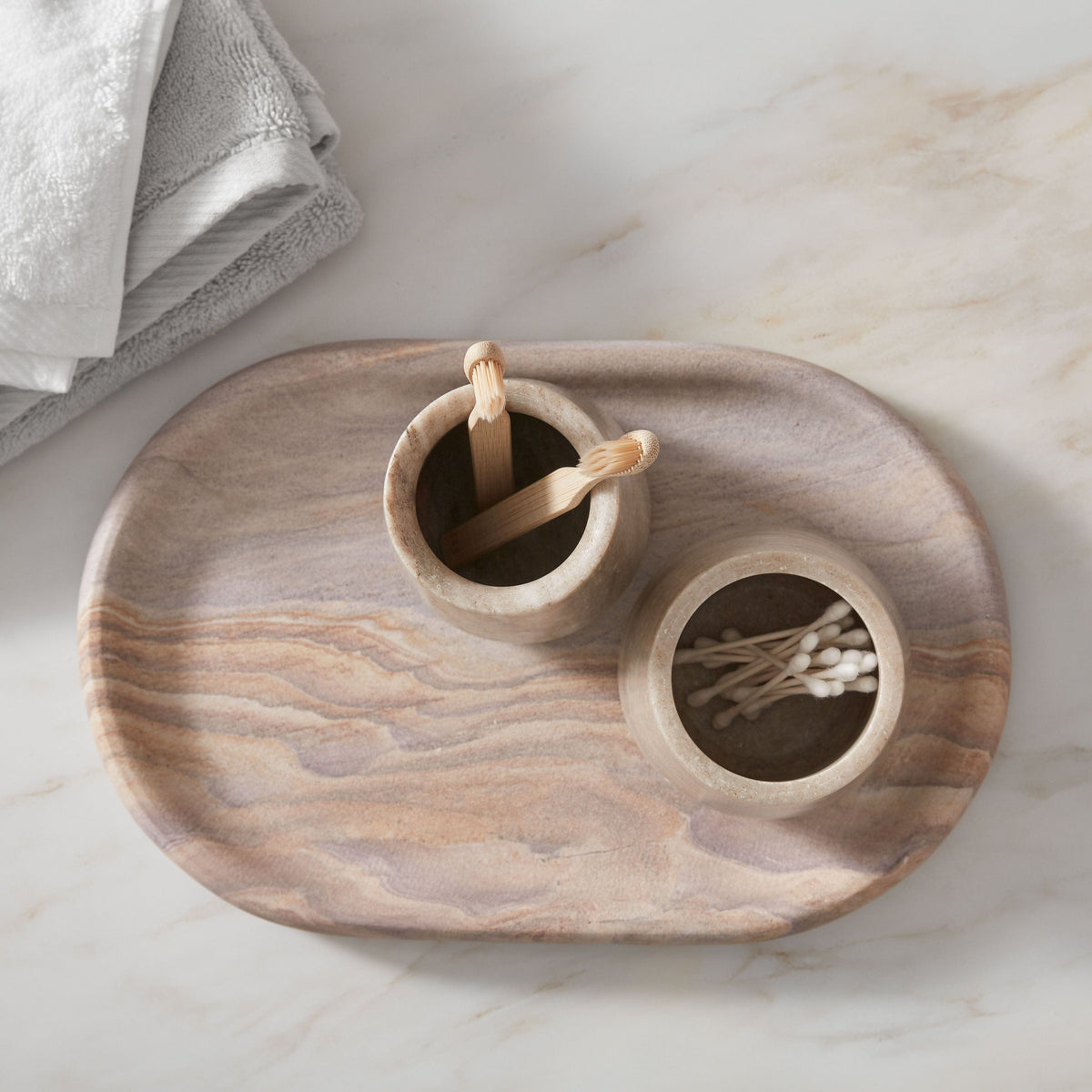 Riya Marble Canister