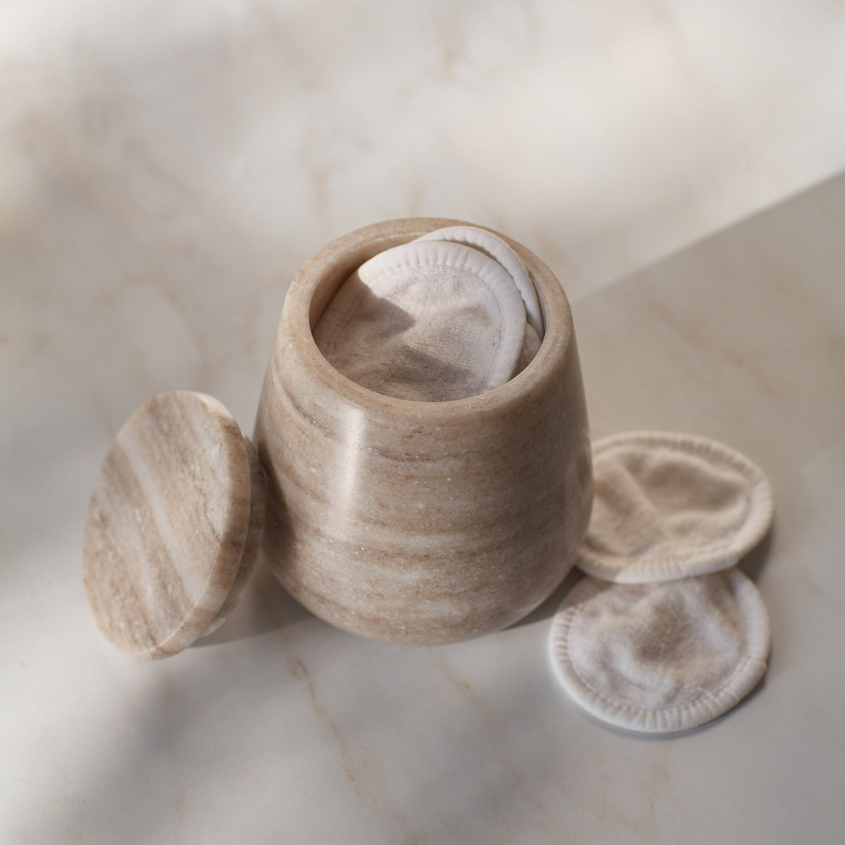 Riya Marble Canister