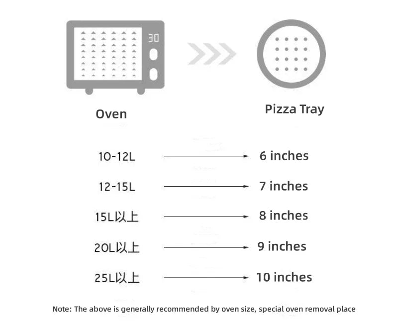 Nonstick Carbon Steel Pizza Pan –