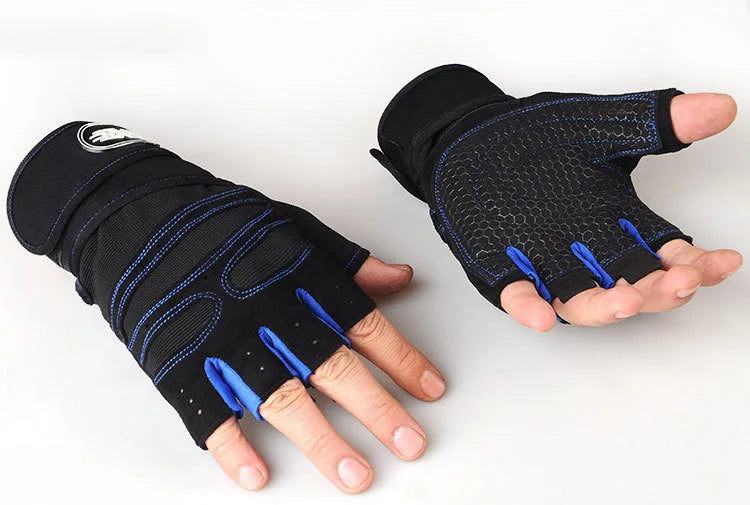 Weight Lifting Wristband Gloves