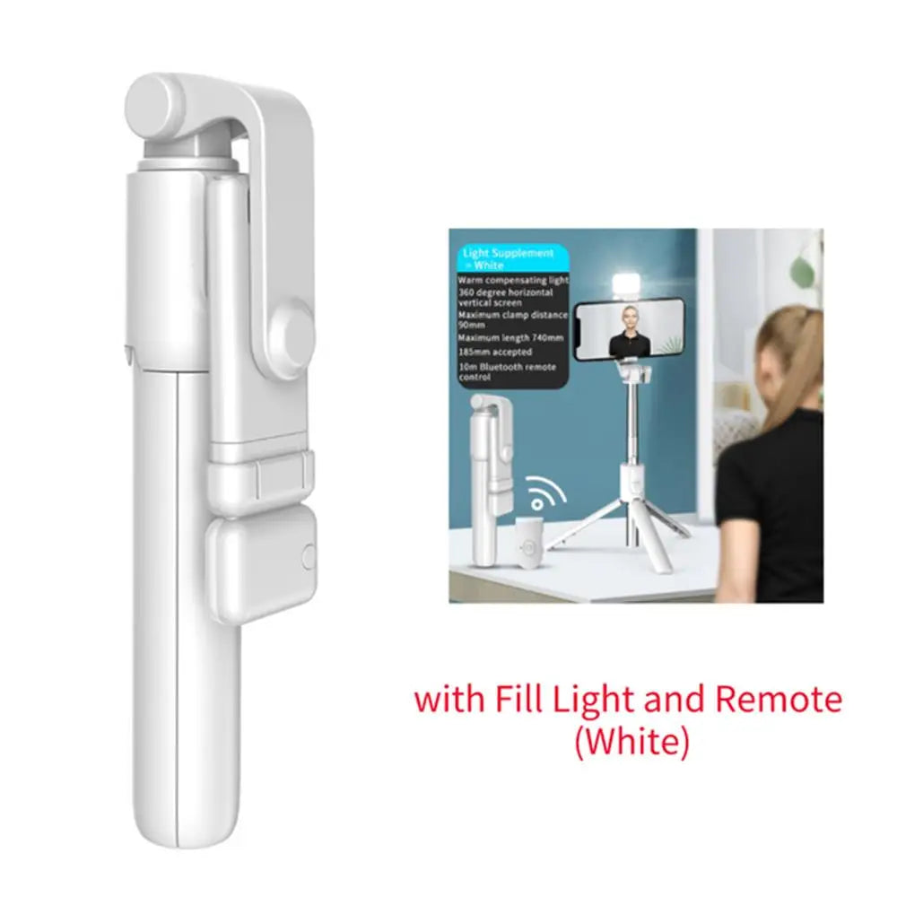 3-in-1 Selfie Stick Bluetooth Remote Tripod