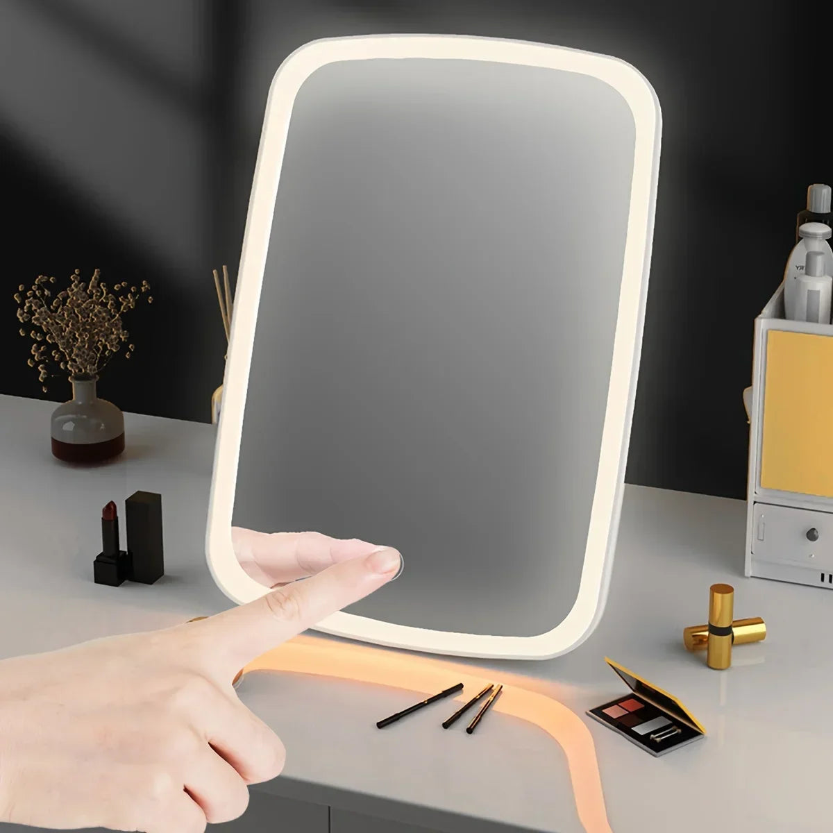 LED Makeup Mirror with Touch Sensor