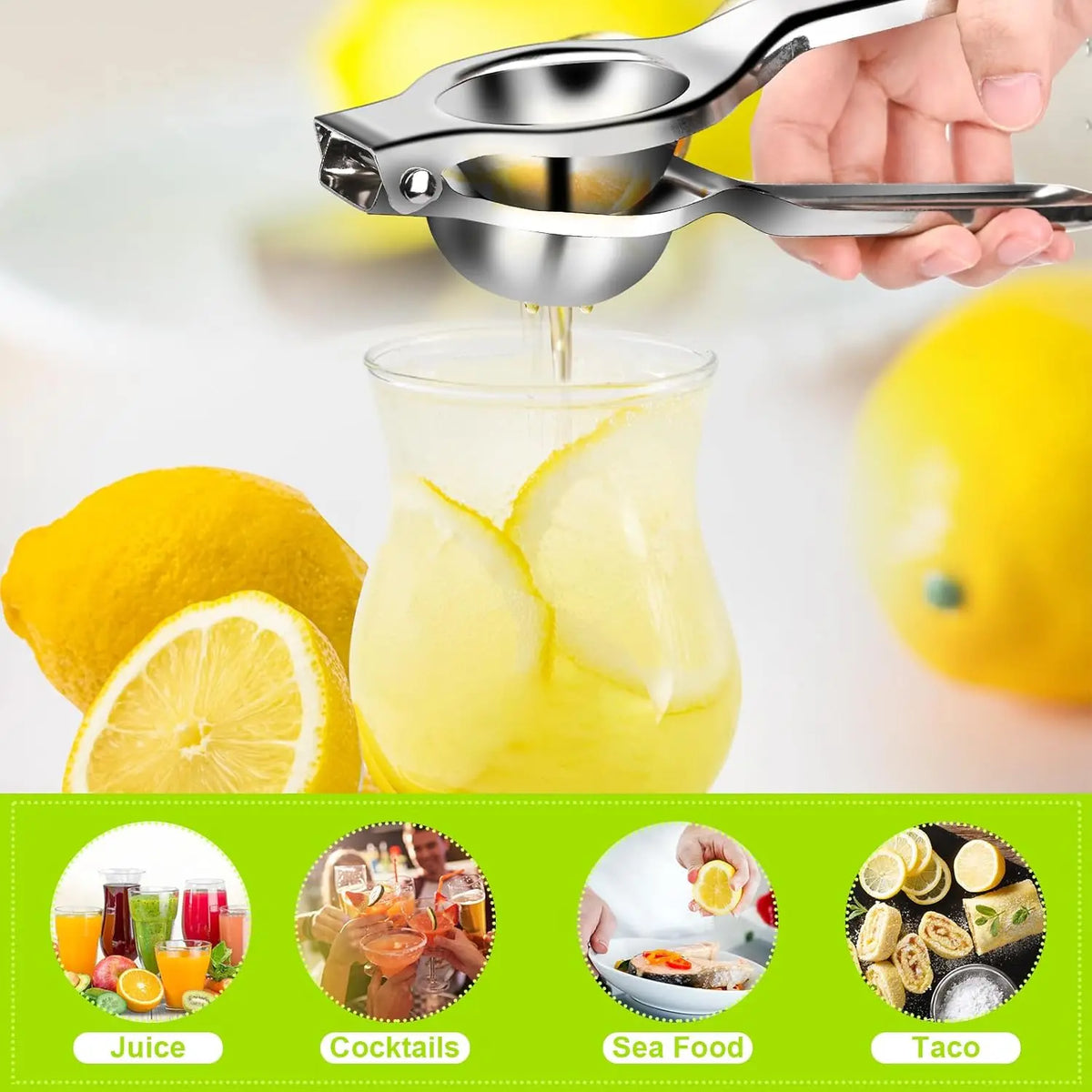 Stainless Steel Lemon Squeezer