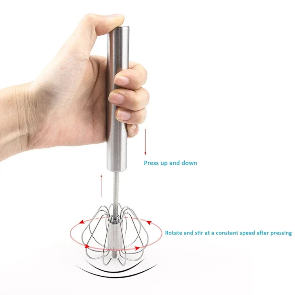 Semi-Automatic Egg Beater