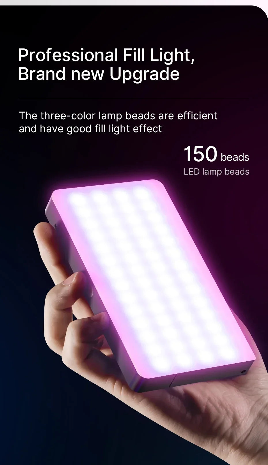 Ulanzi LT002 7" RGB Pocket Fill Light