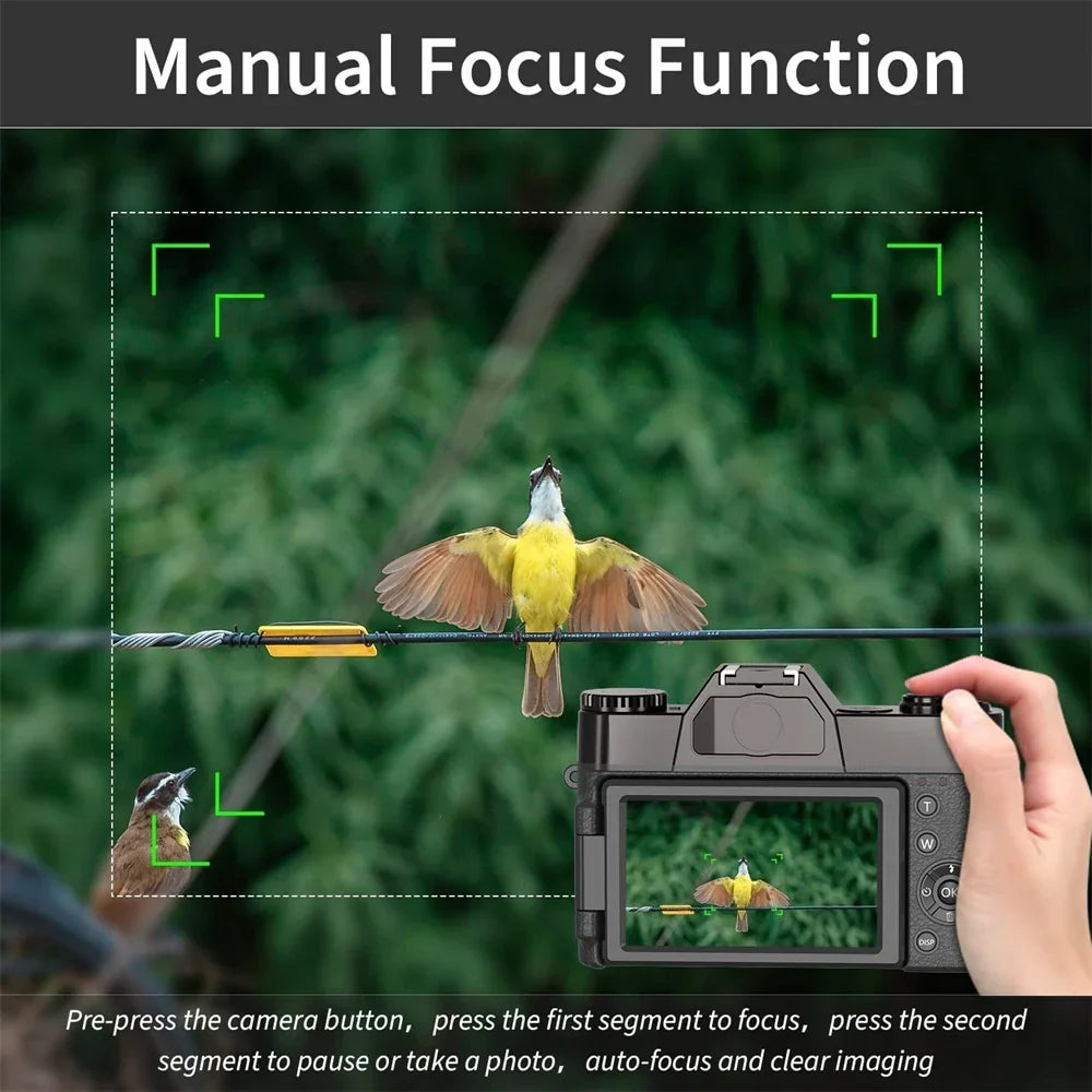 48MP Digital 4K Photography Camera