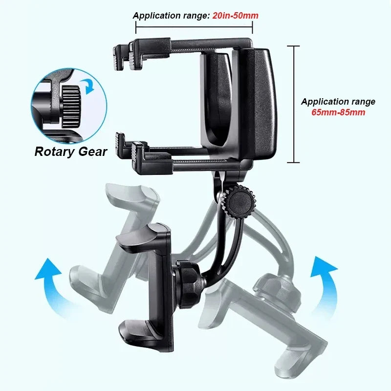SEAMETAL Rearview Mirror Phone Holder for Car