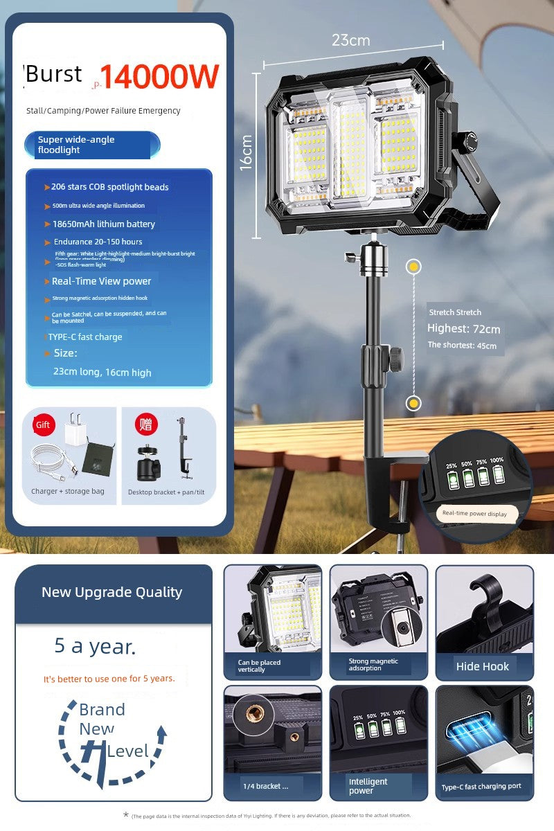 LED Solar Emergency Light