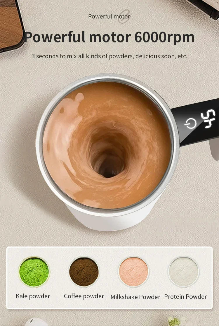 Automatic Self-Stirring Coffee Mug