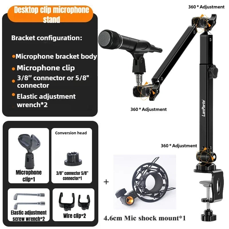 Mic Boom Arm Microphone Stand