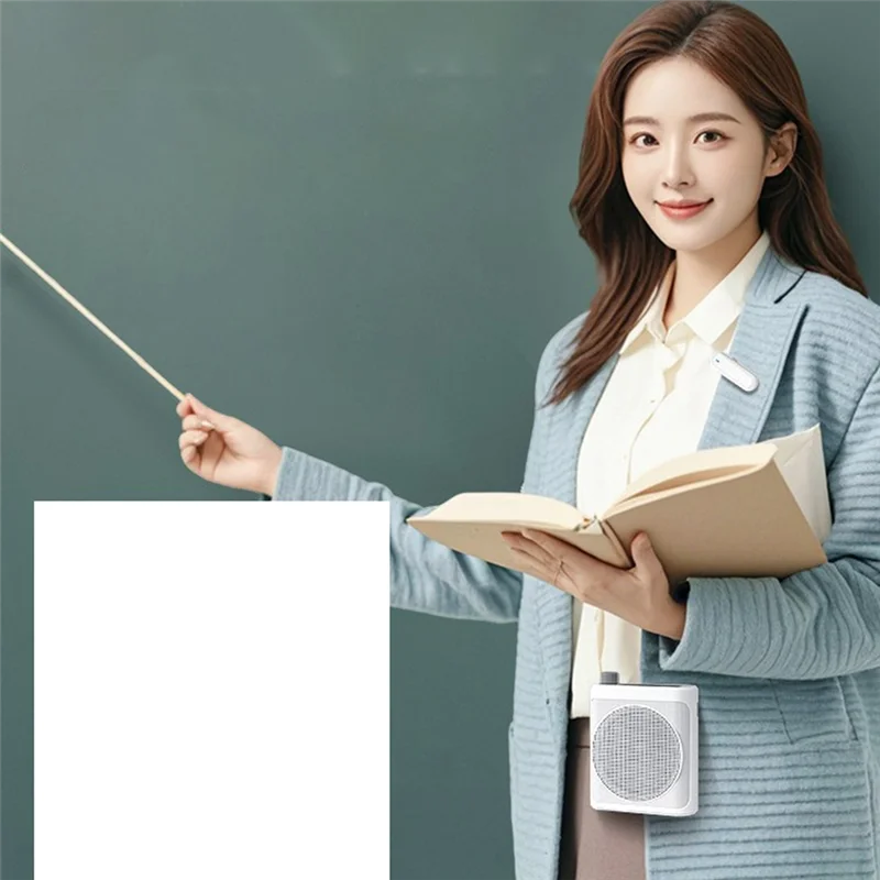 Wireless Megaphone Speaker Voice Amplifier with Lavalier Microphone