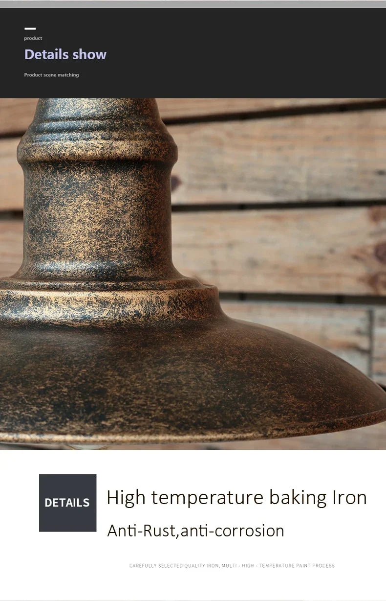American Industrial Wall Lamp