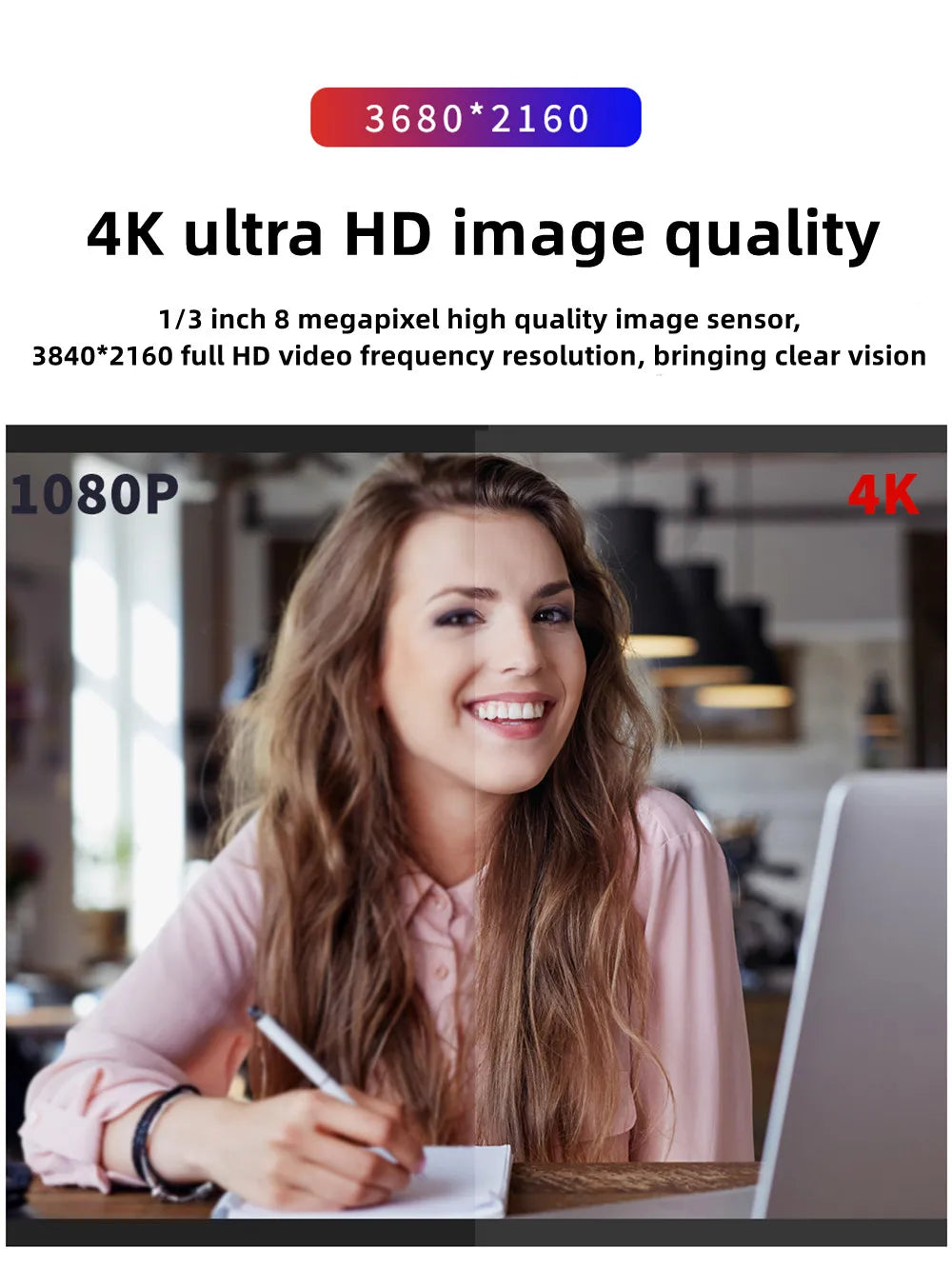 HCSTVCON 4K PTZ Camera