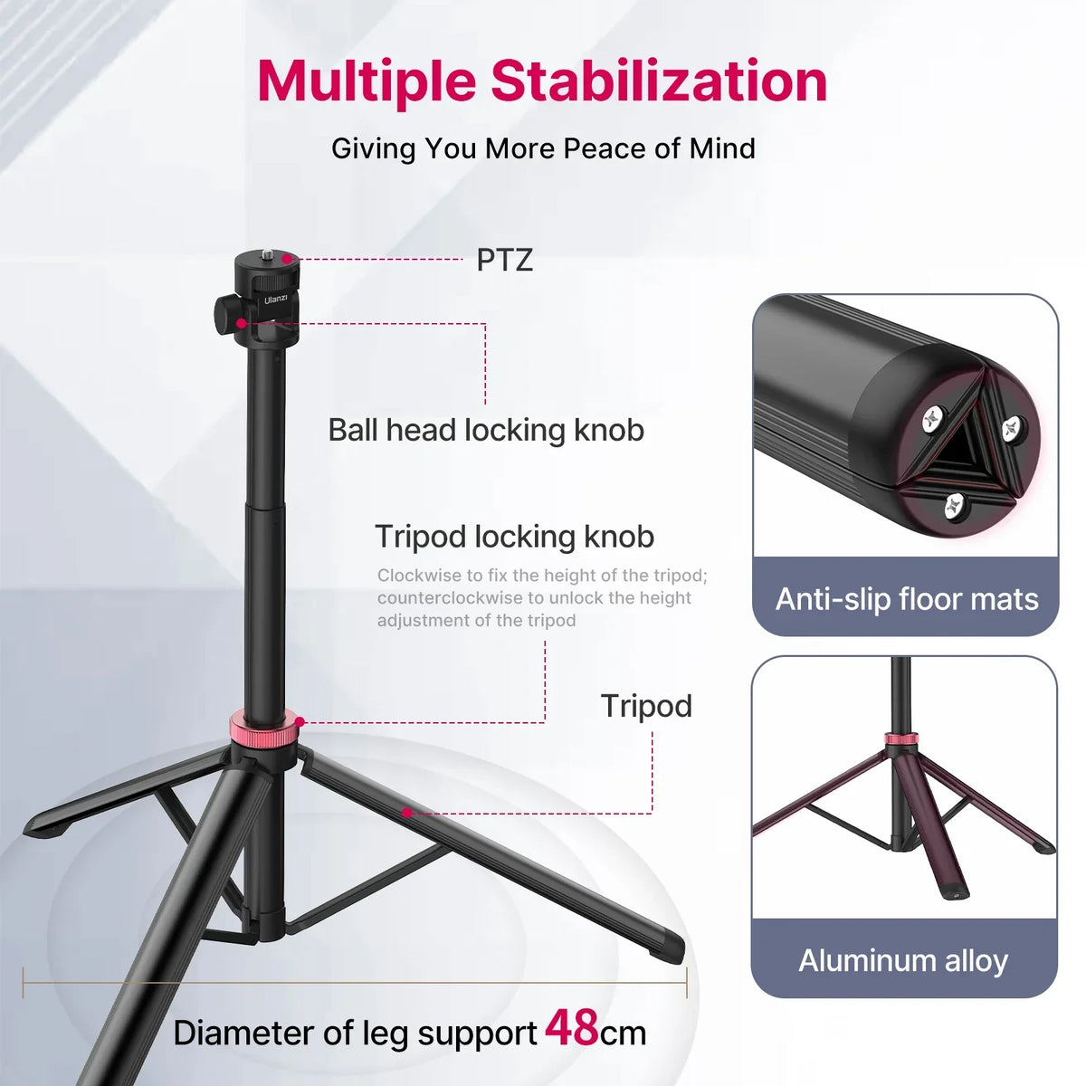 Ulanzi MT-79 2M Portable Universal Tripod
