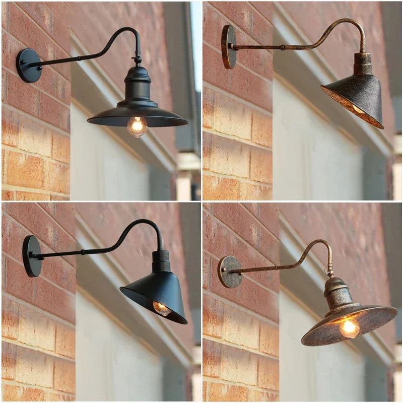 American Industrial Wall Lamp