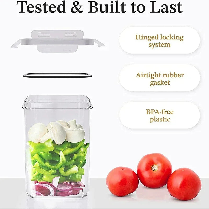 5Pcs Food Storage Containers with Lids