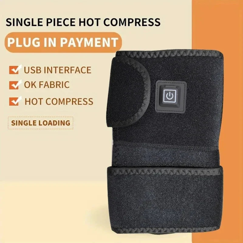 Electric knee heating pad