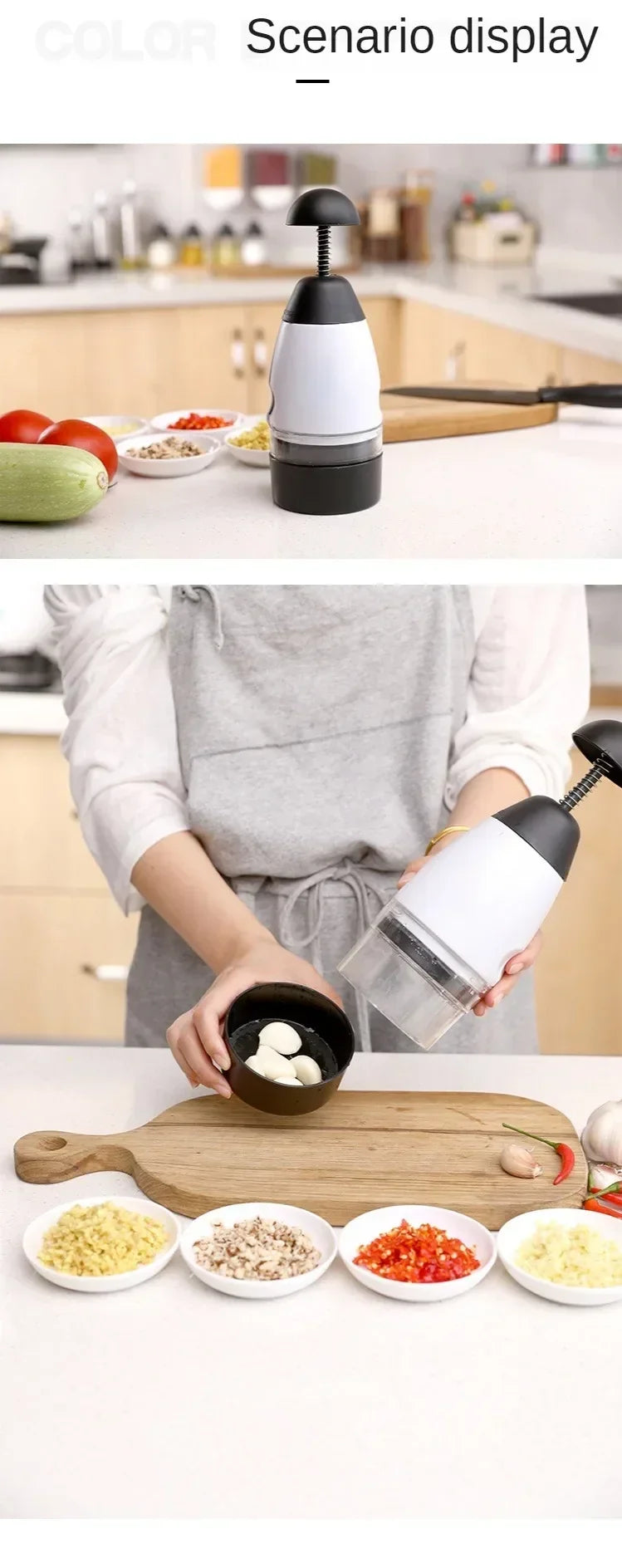 Multi-Functional Vegetable Chopper & Slicer
